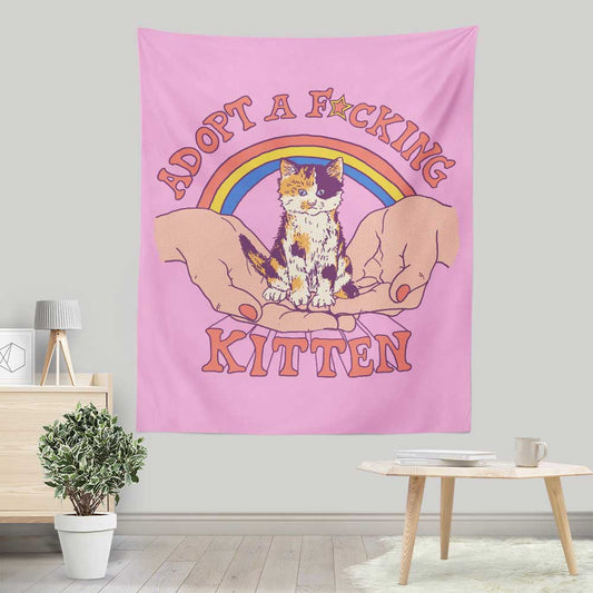 Adopt a Kitten - Wall Tapestry