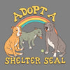 Adopt a Shelter Seal - Ringer T-Shirt
