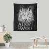 Adopt a Wolf - Wall Tapestry