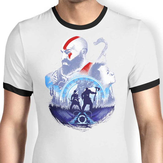 Adventures with My Father - Ringer T-Shirt