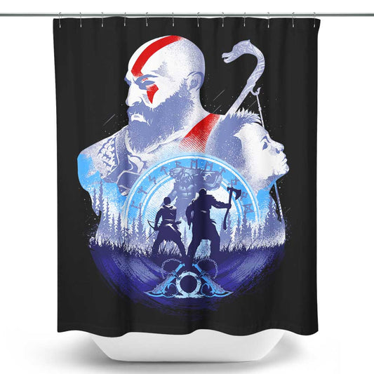 Adventures with My Father - Shower Curtain