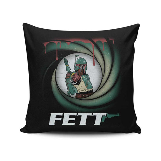 Agent Fett - Throw Pillow