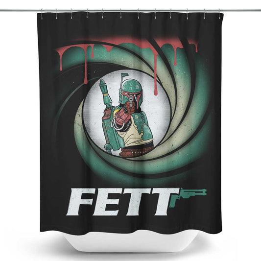 Agent Fett - Shower Curtain