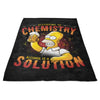 Alcohol is a Solution - Fleece Blanket