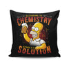 Alcohol is a Solution - Throw Pillow