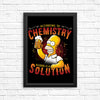 Alcohol is a Solution - Posters & Prints