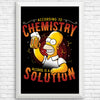 Alcohol is a Solution - Posters & Prints