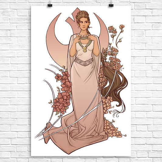 Alderaan Rose - Poster