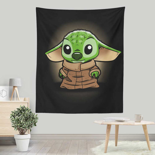 Alien Child - Wall Tapestry
