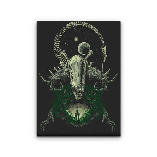 Alien Nightmare - Canvas Print
