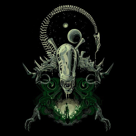 Alien Nightmare - Fleece Blanket