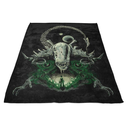 Alien Nightmare - Fleece Blanket