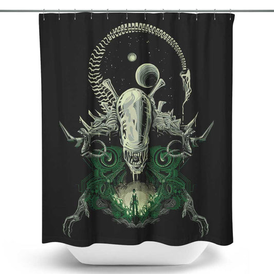 Alien Nightmare - Shower Curtain