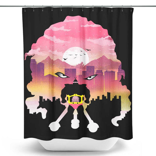 Alien Warlord - Shower Curtain