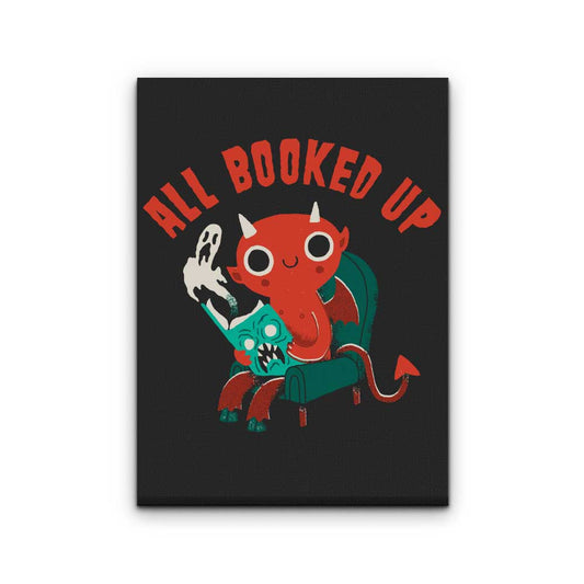 All Booked Up - Canvas Print