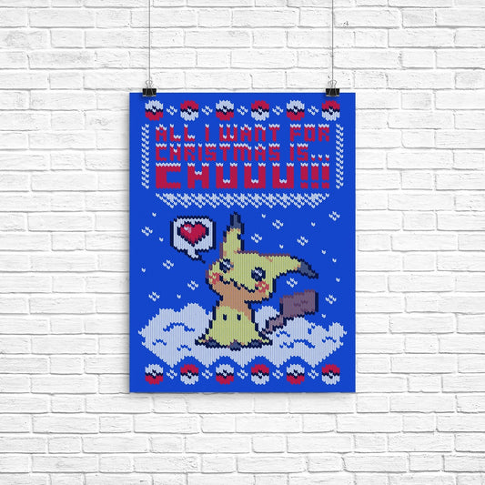 All I Want for Christmas is Chuuu - Poster
