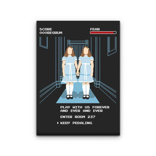 All Play and No Work - Canvas Print