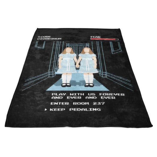 All Play and No Work - Fleece Blanket