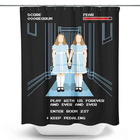 All Play and No Work - Shower Curtain