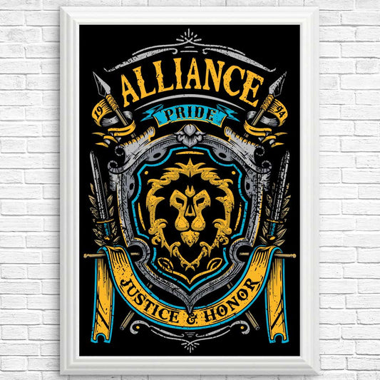 Alliance Pride - Posters & Prints