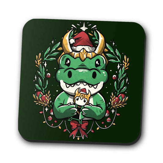 Alligator Christmas - Coasters