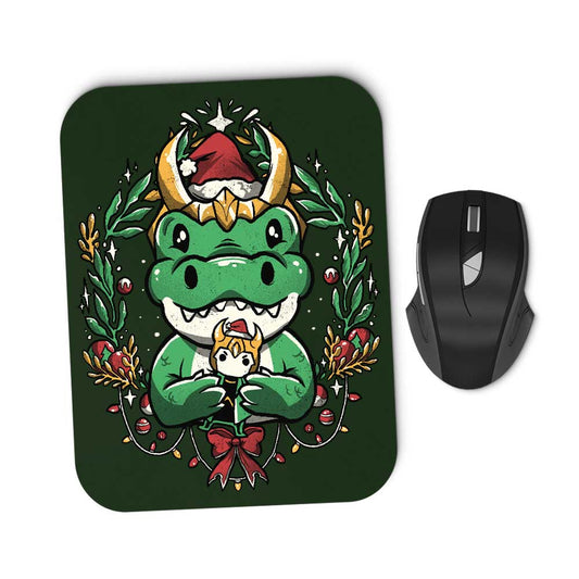 Alligator Christmas - Mousepad