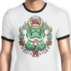 Alligator Christmas - Ringer T-Shirt
