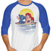 Aloha Mermaid - 3/4 Sleeve Raglan T-Shirt