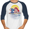 Aloha Mermaid - 3/4 Sleeve Raglan T-Shirt