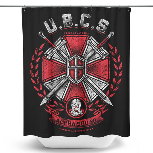 Alpha Squad - Shower Curtain