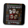 An Ugly Slasher Sweater - Coasters