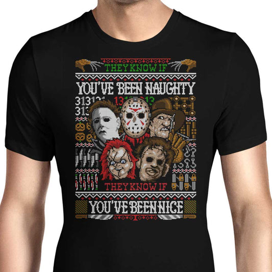 An Ugly Slasher Sweater - Men's Apparel