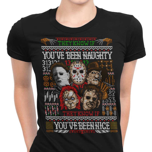 An Ugly Slasher Sweater - Women's Apparel