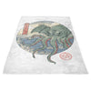 Ancient Ukiyo-e - Fleece Blanket