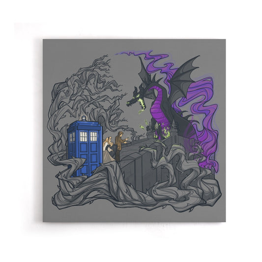 And Now You Deal with Me O' Doctor - Canvas Print