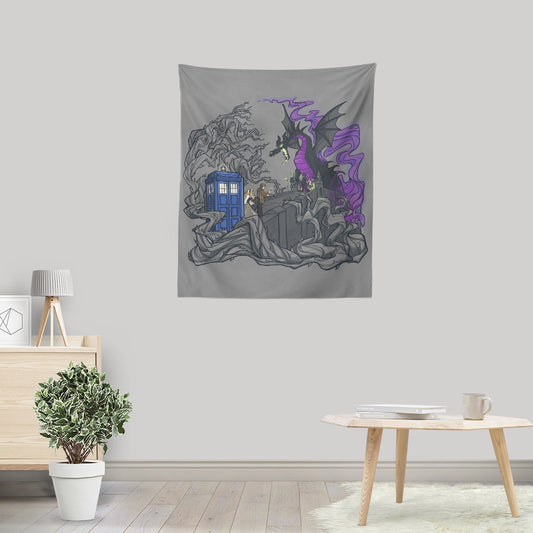 And Now You Deal with Me O' Doctor - Wall Tapestry