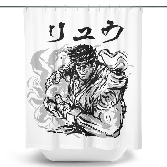 Ansatsuken Copia - Shower Curtain