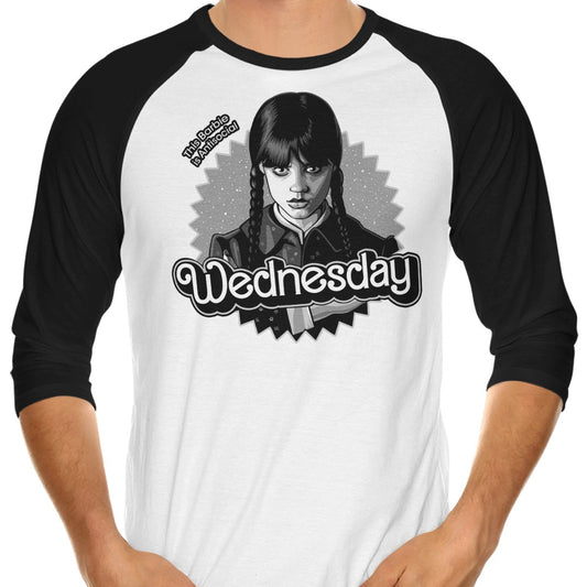 Antisocial Doll - 3/4 Sleeve Raglan T-Shirt