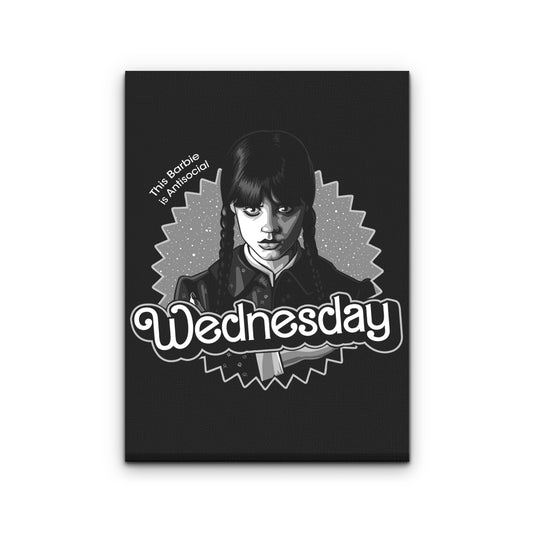 Antisocial Doll - Canvas Print