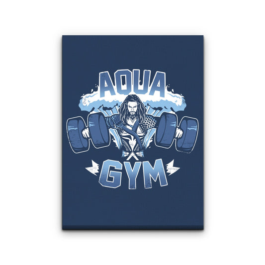 Aqua Gym - Canvas Print