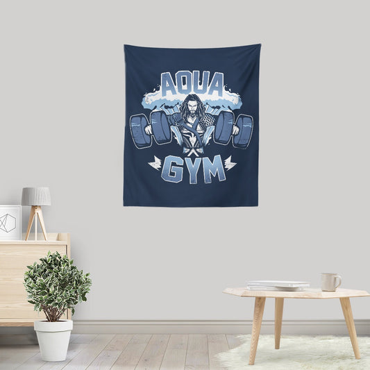 Aqua Gym - Wall Tapestry