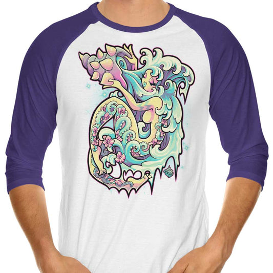 Aquarius - 3/4 Sleeve Raglan T-Shirt