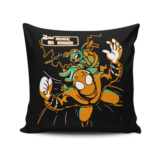 Arcade Mikey - Throw Pillow