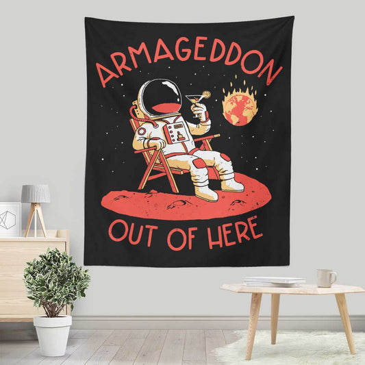 Armageddon Out of Here - Wall Tapestry