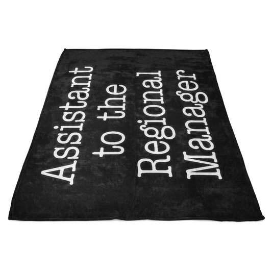 Assistant to the Regional Manager - Fleece Blanket