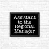 Assistant to the Regional Manager - Posters & Prints