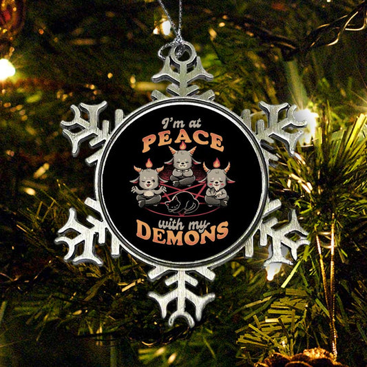 At Peace With My Demons - Ornament