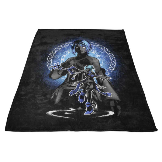 Attack of Aqua - Fleece Blanket