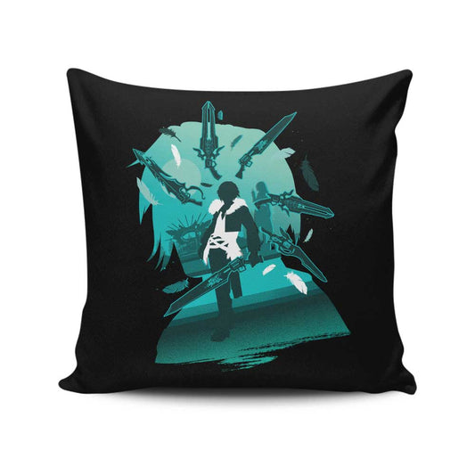 Attack of Squall - Throw Pillow