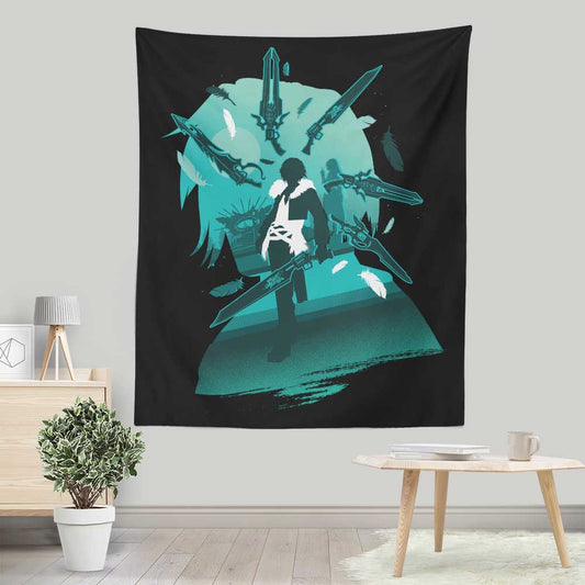 Attack of Squall - Wall Tapestry
